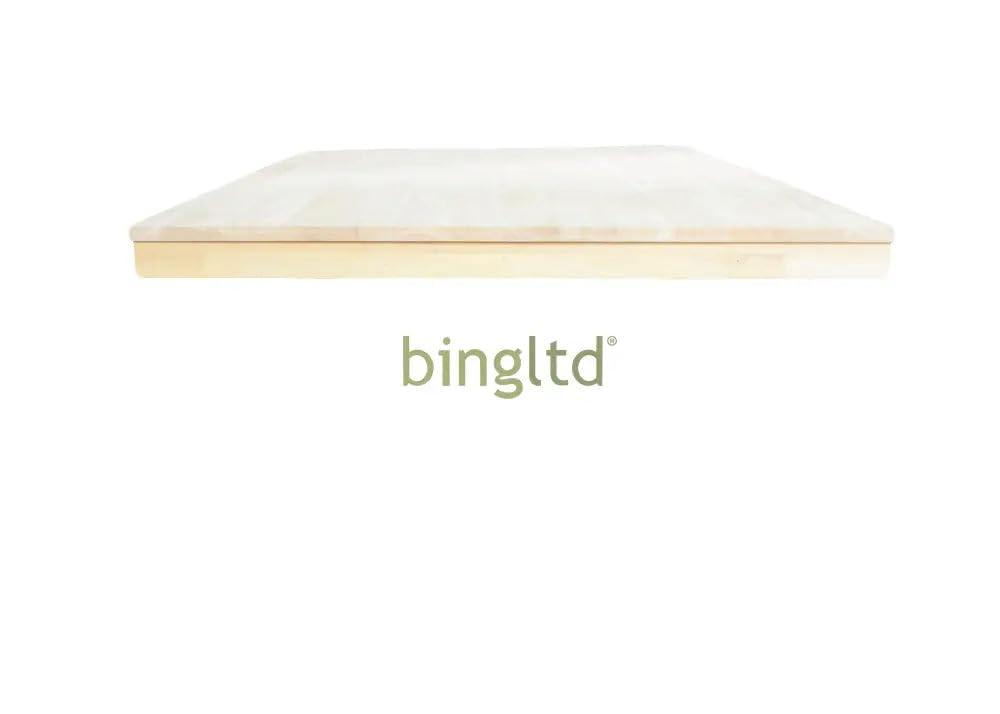 BingLTD - 68" L x 40" W Aria Table Top Only NO Base (TT40681-RW-UNF)