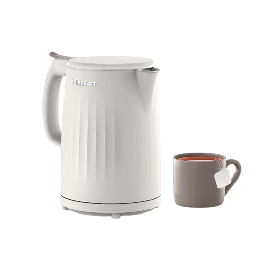 Cuisinart Soho 1 Liter Double Wall Electric Kettle, Truffle