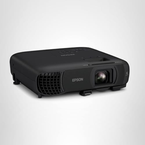 Epson Pro EX9270 Wireless 1080p 3LCD Projector 4,100 Lumens Color and White Brightness, Apple AirPlay, Miracast, Stream from Phone or Laptop, 2 HDMI Ports, 1.6x Optical Zoom, Built-In Speaker
