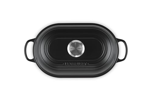 Le Creuset Enameled Cast Iron Signature Oval Bread Oven, 11.5 inch, Licorice