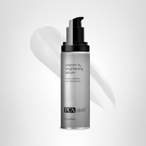 PCA SKIN Vitamin B3 Brightening Serum, Anti Aging Serum for Dark Spots and Skin Discoloration, Made with Hydrating Niacinamide and Antioxidants, Helps Minimize Redness and Uneven Skin Tones, 1.0 Pump