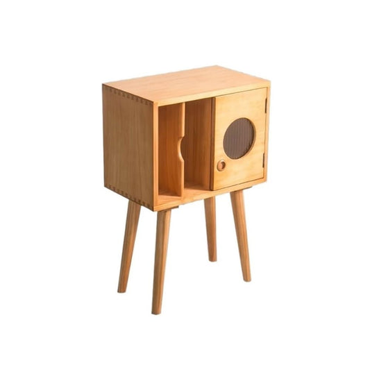 YGwnjqr Cd Rack Multi-Functional Wooden Vinyl Record Cabinet Cd Albums Storage Rack Bookcase,