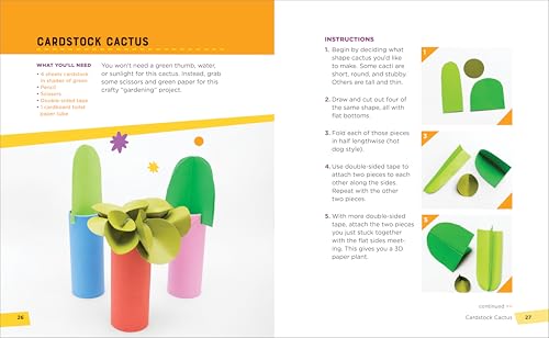 Paper and Tape Crafts: 28 Inventive Activities for Kids Ages 8-12