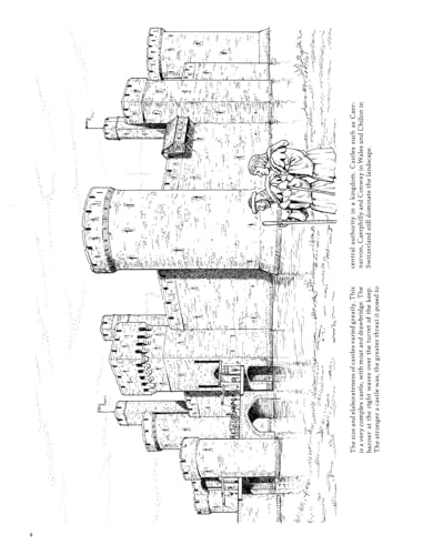 Life in a Medieval Castle and Village Coloring Book (Dover World History Coloring Books)