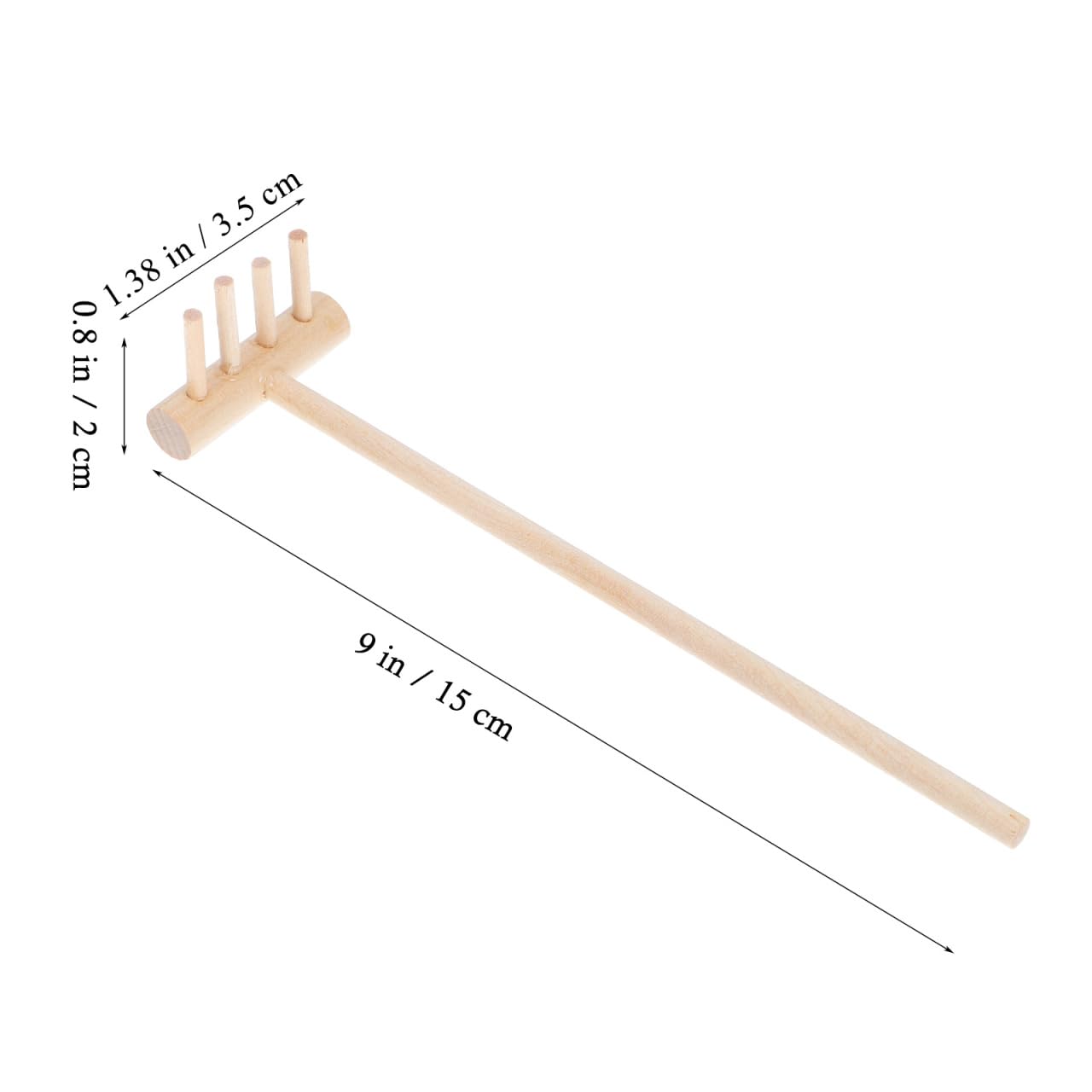 DOITOOL Mini Zen Garden Tool Rake Set, 10pc Sand Rake Tool, Meditation Feng Shui Decor Accessories for DIY Home Office Tabletop Decor
