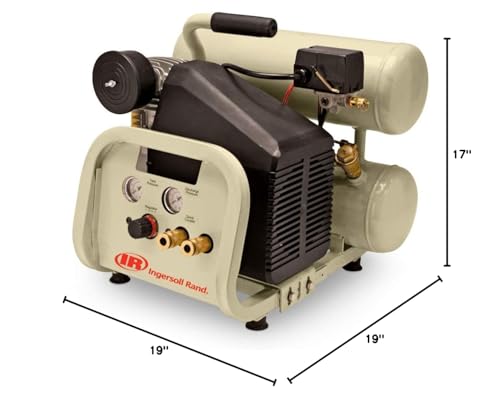 Ingersoll-Rand Twin-Stack P1IU-A9 2 HP 4 Gallon Portable Air Compressor 42672949