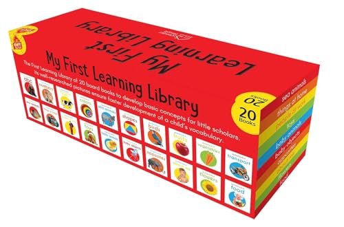 My First Complete Learning Library: Boxset of 20 Board Books I Perfect Gift Set for Toddlers I Ages 0 to 5