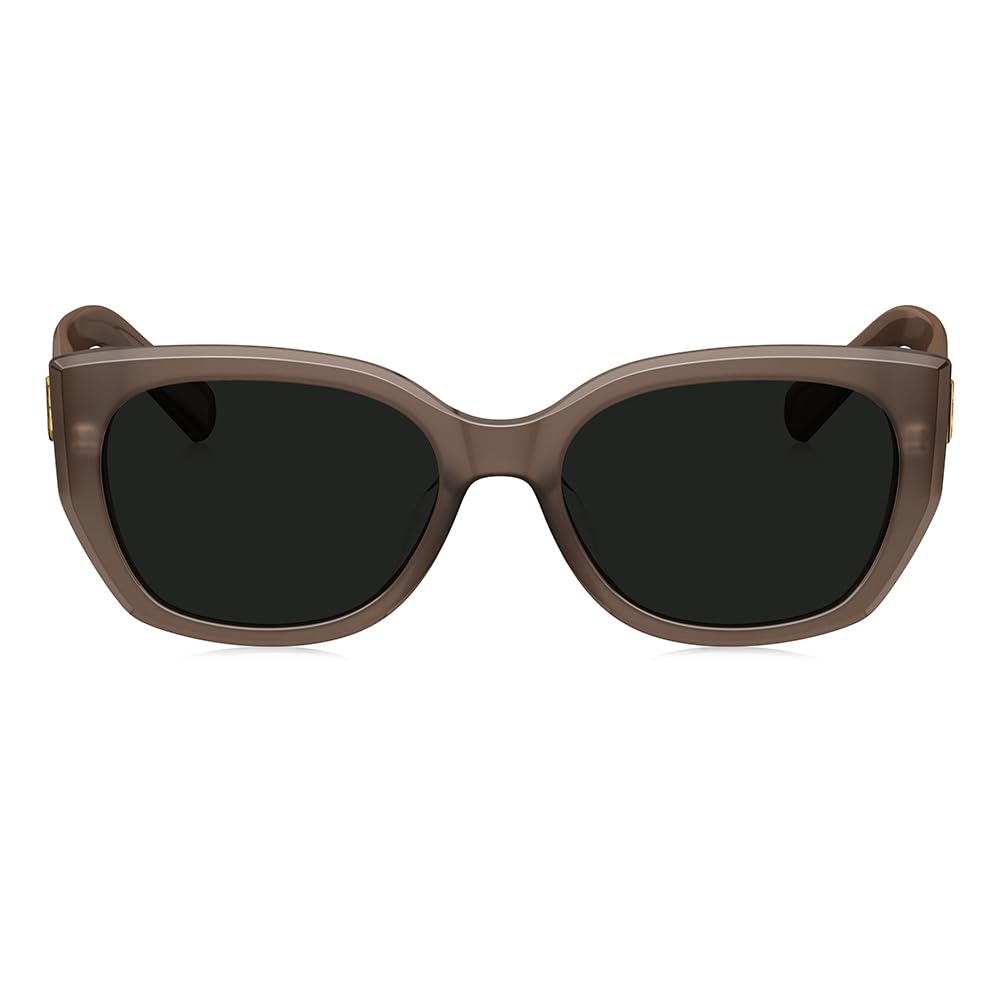 BOLON Women Trendy Cat Eye Polarized Sunglasses BL3195 Zurich 56mm, Exclusive Eyewear Brand of EssilorLuxottica