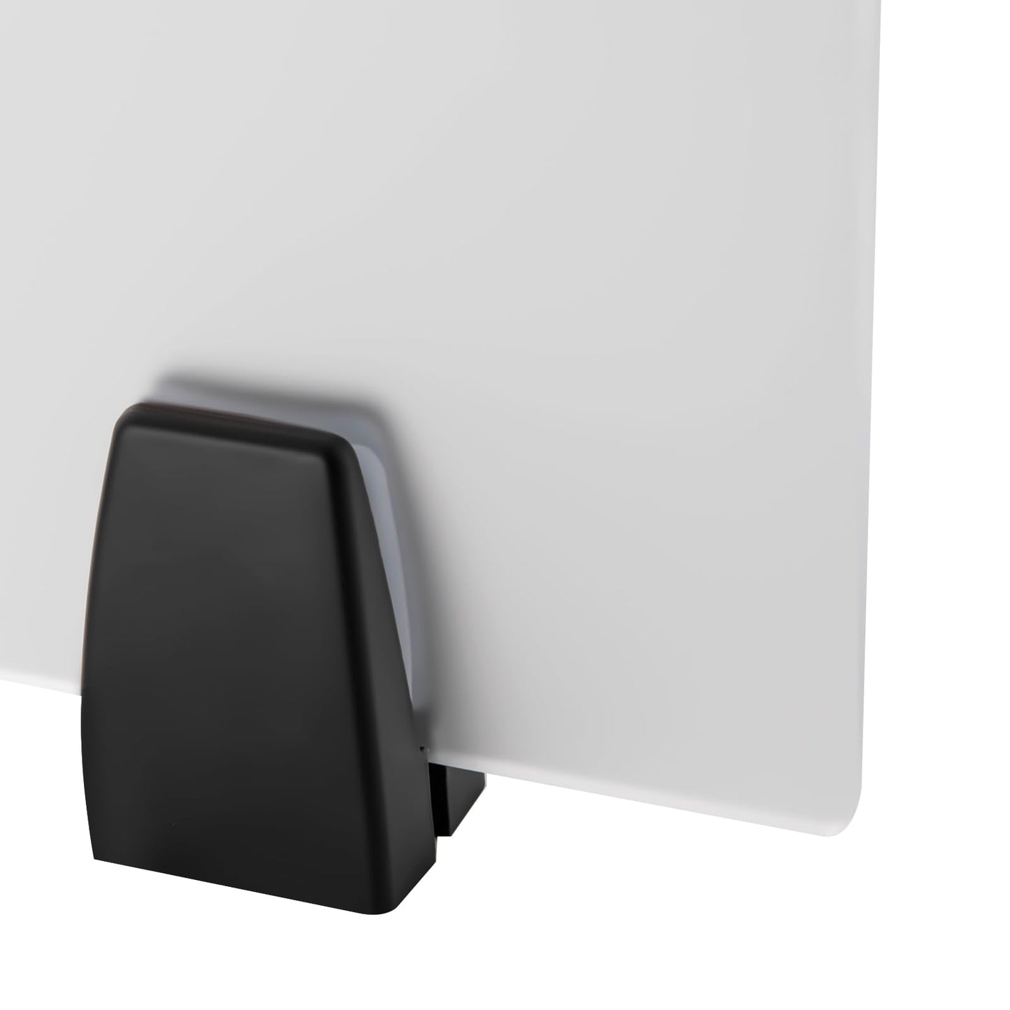 CUBELLIN 2Pcs Desk Privacy Panels 30 x 18inch Desk Partition Acrylic Desk Dividers Clamp-On Privacy Divider on Desk Partition Home, Classroom, Office Partitions
