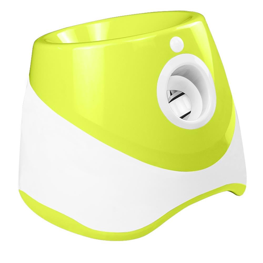 Automatic Dog Ball Thrower with 3 Interactive Tennis Balls, Electric Pet Dog Ball Launcher Interactive Dog Toy,Adjustable Distance Settings for Indoor and Outdoor Play