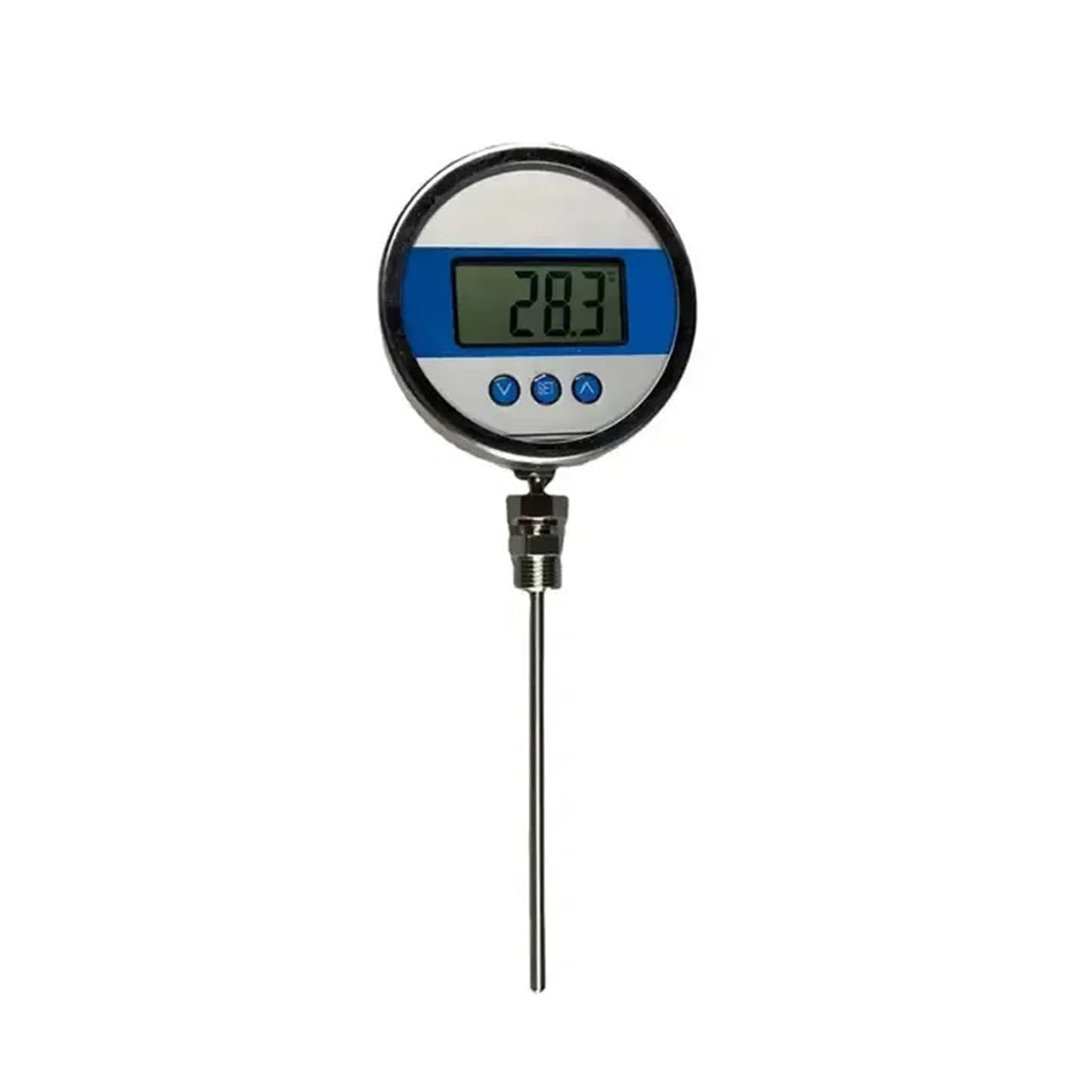 XDAEZWFQ 1pcs Battery Powered on-site Temperature Display Instrument, and Anti-Corrosion Integrated Digital Thermometer(500mm)
