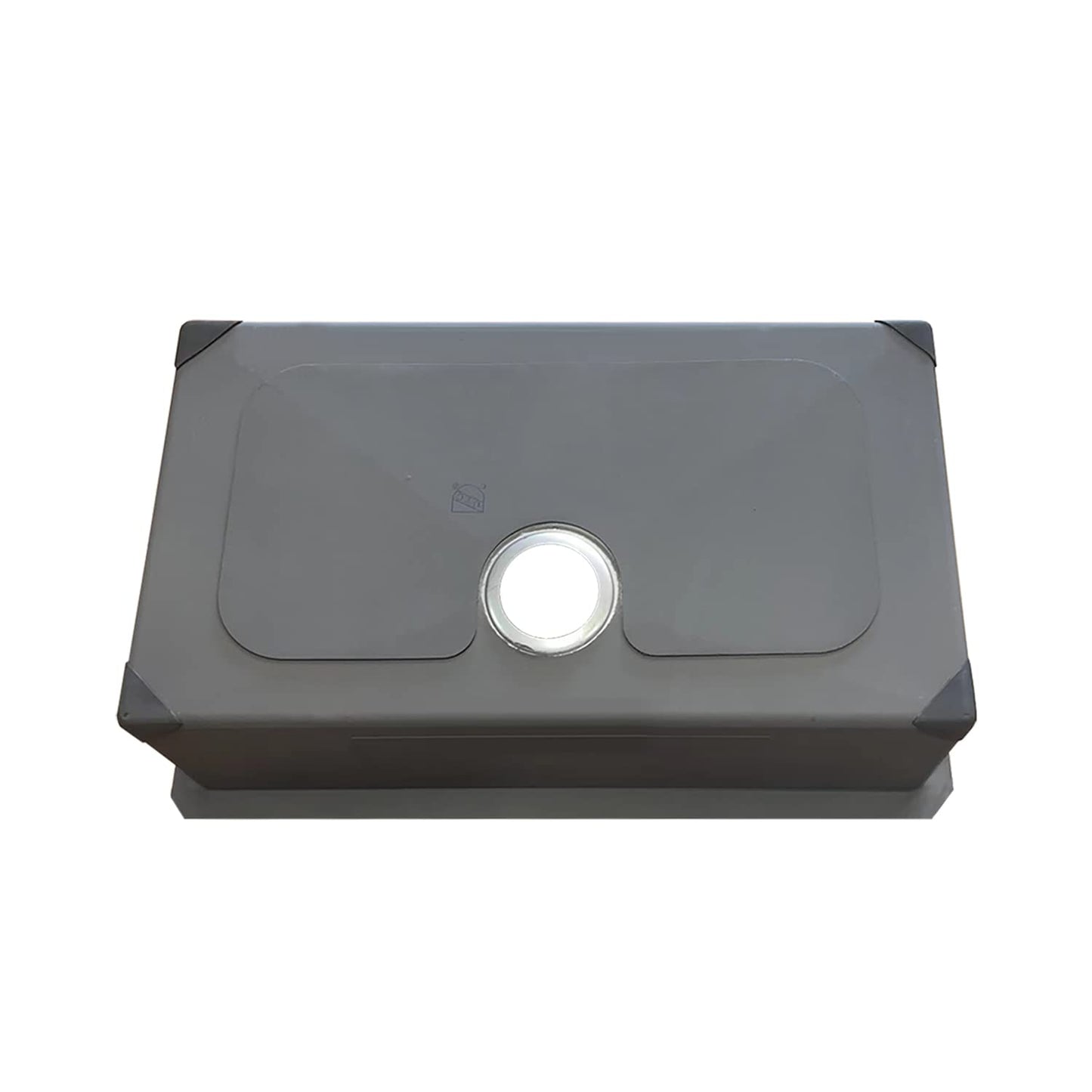 Sinber HU3018S 30" x 18" x 10" Undermount Single Bowl Kitchen Sink with 18 Gauge 304 Stainless Steel Satin Finish