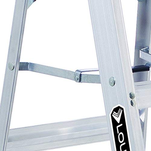 Louisville Ladder 8-Foot Aluminum Step Ladder, 300-Pound Load Capacity, Type IA, AS3008