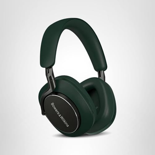 Bowers & Wilkins Limited Edition Px8 Over-Ear Bluetooth Headphones, Advanced Active Noise Cancellation Wireless Headphones, Luxurious Materials, 30-Hr Battery Life, 15-Min Quick Charging, Dark Forest