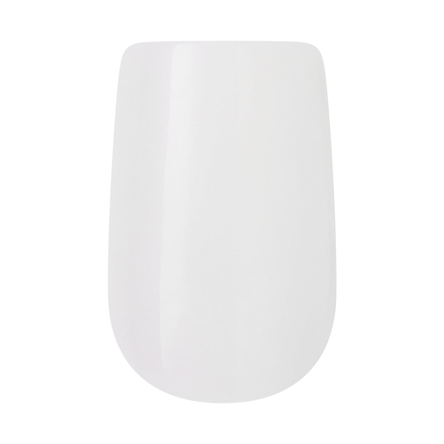 Kiss PROFESSIONAL, Press On Nails, Nail glue included, 'Ordinary Life', White, Short Size, Square Shape, Includes 140 Nails, 3g Glue