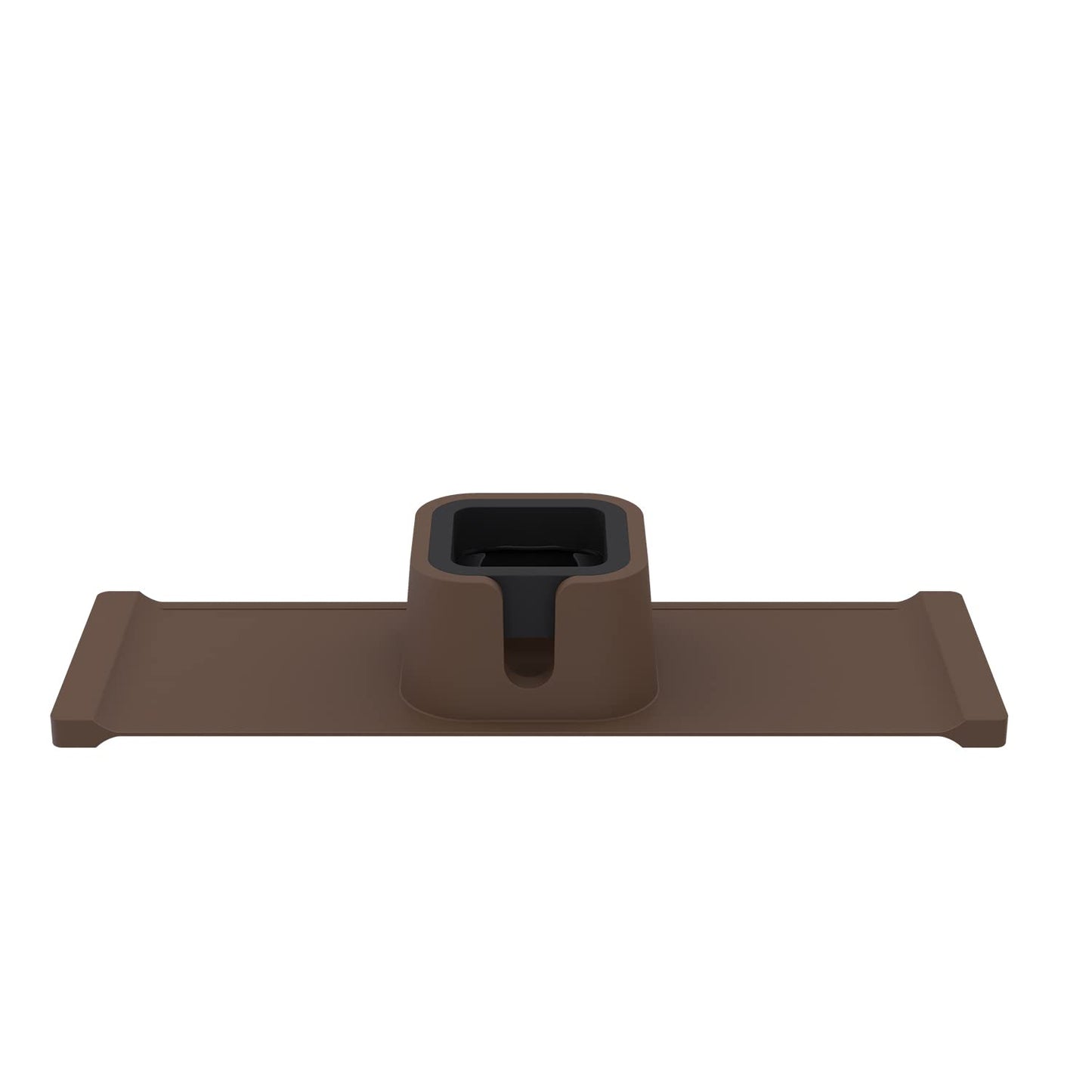 vodvob Couch Cup Holder,Anti-Spill Sofa Cup Holder Silicone Coaster,Suitable for Sofa Recliner Armchairs,Brown