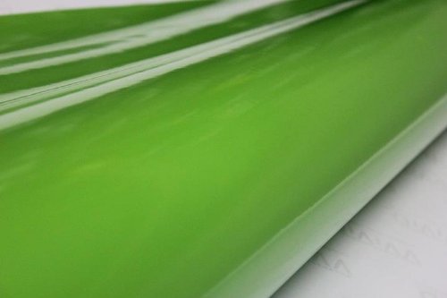 VViViD Lime Green Gloss Car Wrap Vinyl Roll with Air Release 3mil (50ft x 5ft (Full Car Wrap Roll))