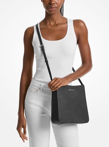 Michael Kors Jet Set Large Messenger Bag, Black