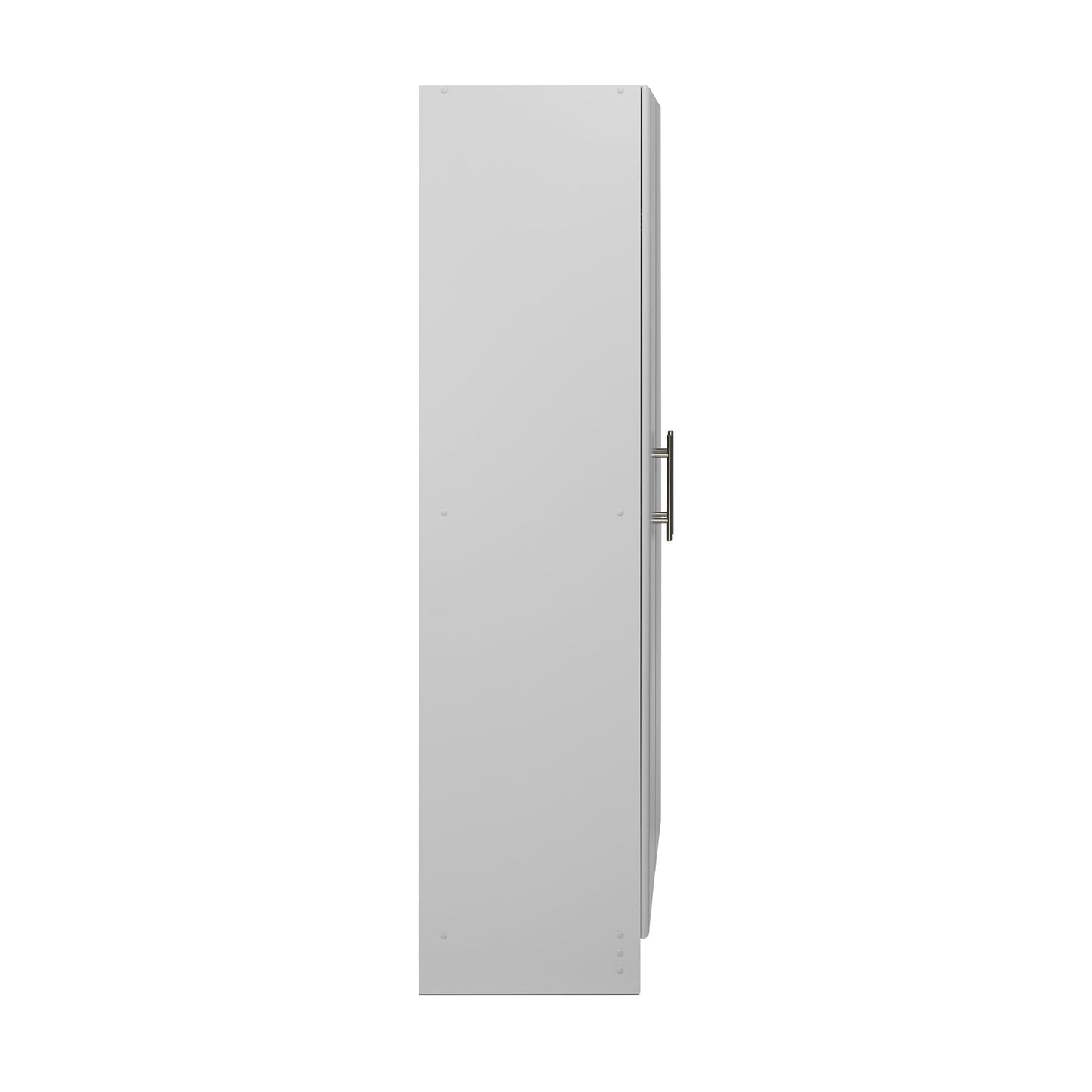 Prepac Elite Tall Garage Storage Cabinet & Pantry Storage Cupboard, 2-Door Freestanding Bathroom or Pantry Cabinet with Adjustable Shelves, 16" D x 32" W x 65" H, Light Gray