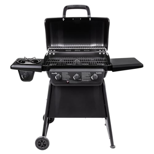 Char-Broil® Classic Series™ Convective 3-Burner with Side Burner Propane Gas Stainless Steel Grill - 463773817-P2