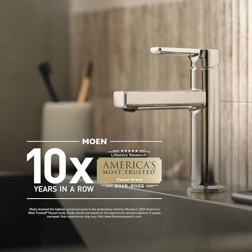 Moen Inara Matte Black Spring Pulldown Kitchen Faucet with Pre-Rinse and Power Boost, Modern Kitchen Faucet, One-Handle Easy Installation, 87863BL