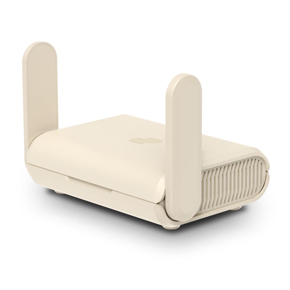 Aircove Go | Portable Wi-Fi 6 VPN Router | Protect Unlimited Devices | Free 30-Day ExpressVPN Trial | International (UK, EU, AU, & NZ Version)