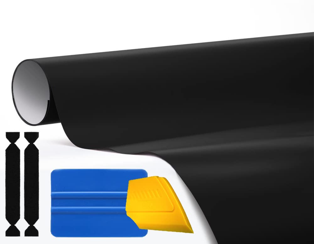 VViViD Black Matte Automotive Vinyl Wrap Film w/ 3M Toolkit (100ft x 5ft)