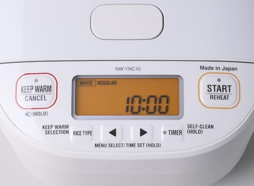 Zojirushi NW-YNC10WA Induction Rice Cooker and Warmer 5.5 Cup, White