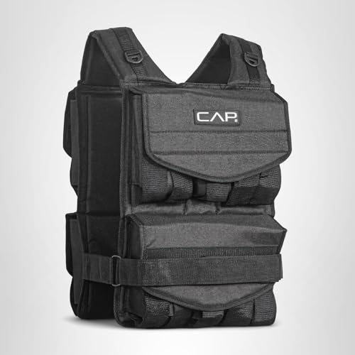CAP Barbell Adjustable Weighted Vest, 80 lb