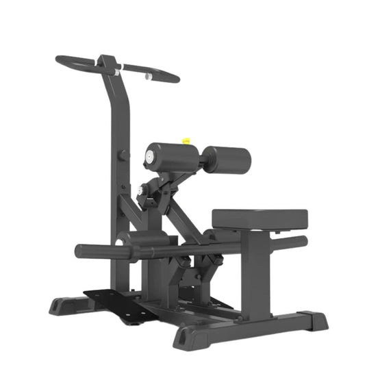 Gronk Fitness Vertical Hip Thrust Machine / Glute Thrust | Plate Loaded | Perfect for Home and Commercial Gym | Sissy Squat Machine