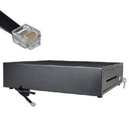 EOM-POS Hardware Bundle for Square - Cash Drawer and Thermal Receipt Printer,[Compatible with Square Stand and Square Register]
