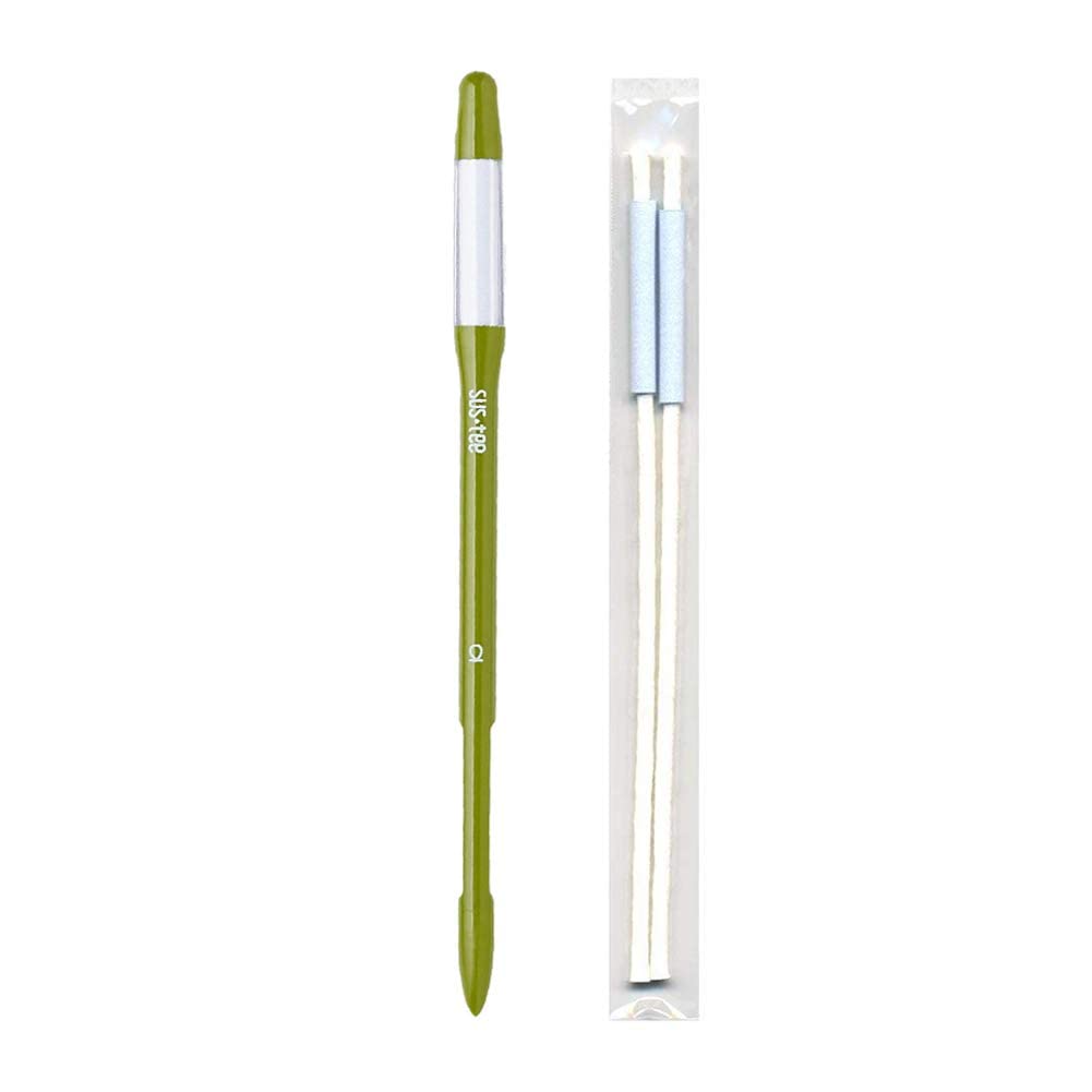 Sustee Medium Refillable Insert Aqua Meter (Green) with Core Installed + 2 Additional Medium Cores - Plant Moisture Sensor For Potted Plants