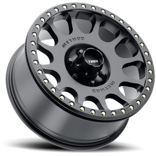 Method Race Wheels 105 Beadlock Matte Black 17x8.5" 6x135", 0mm offset 4.75" Backspace, MR10578516500B