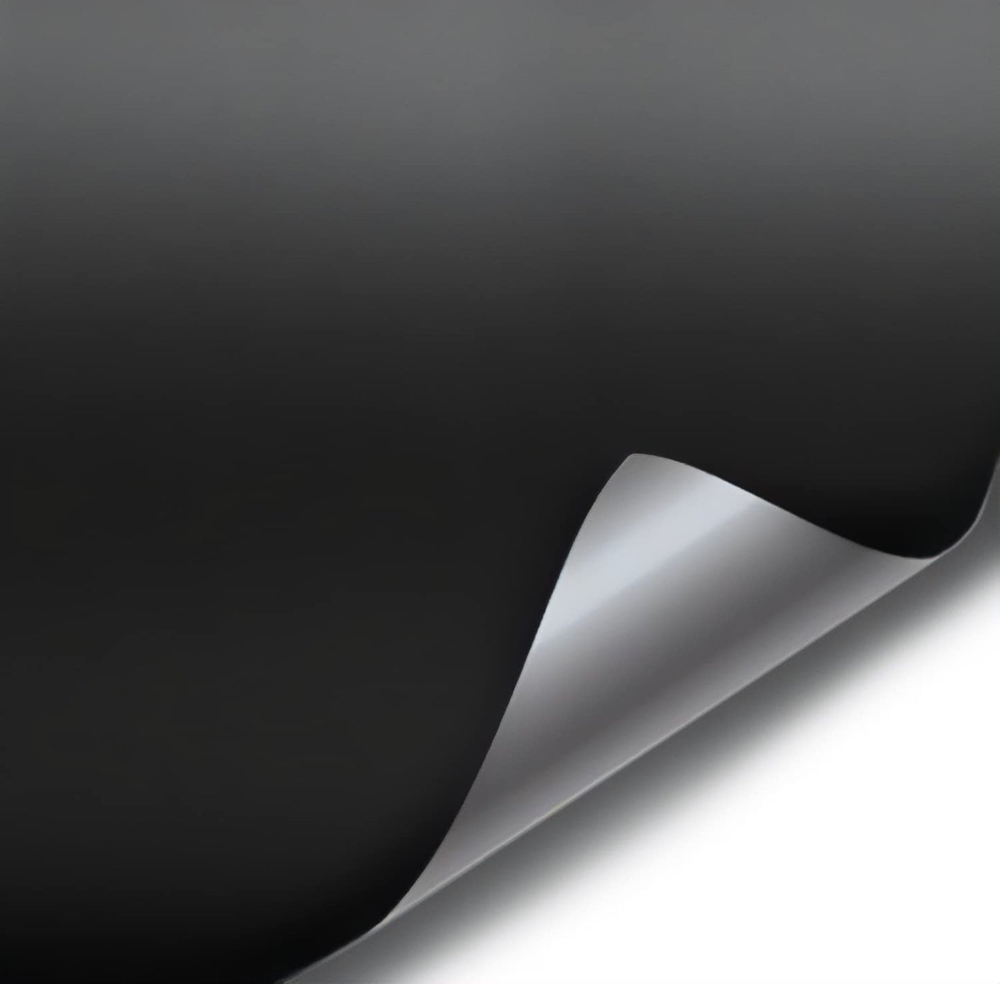 VViViD® Satin Flat Matte Stealth Jet Black Vinyl Wrap Roll with Air Release Technology (100ft x 5ft)