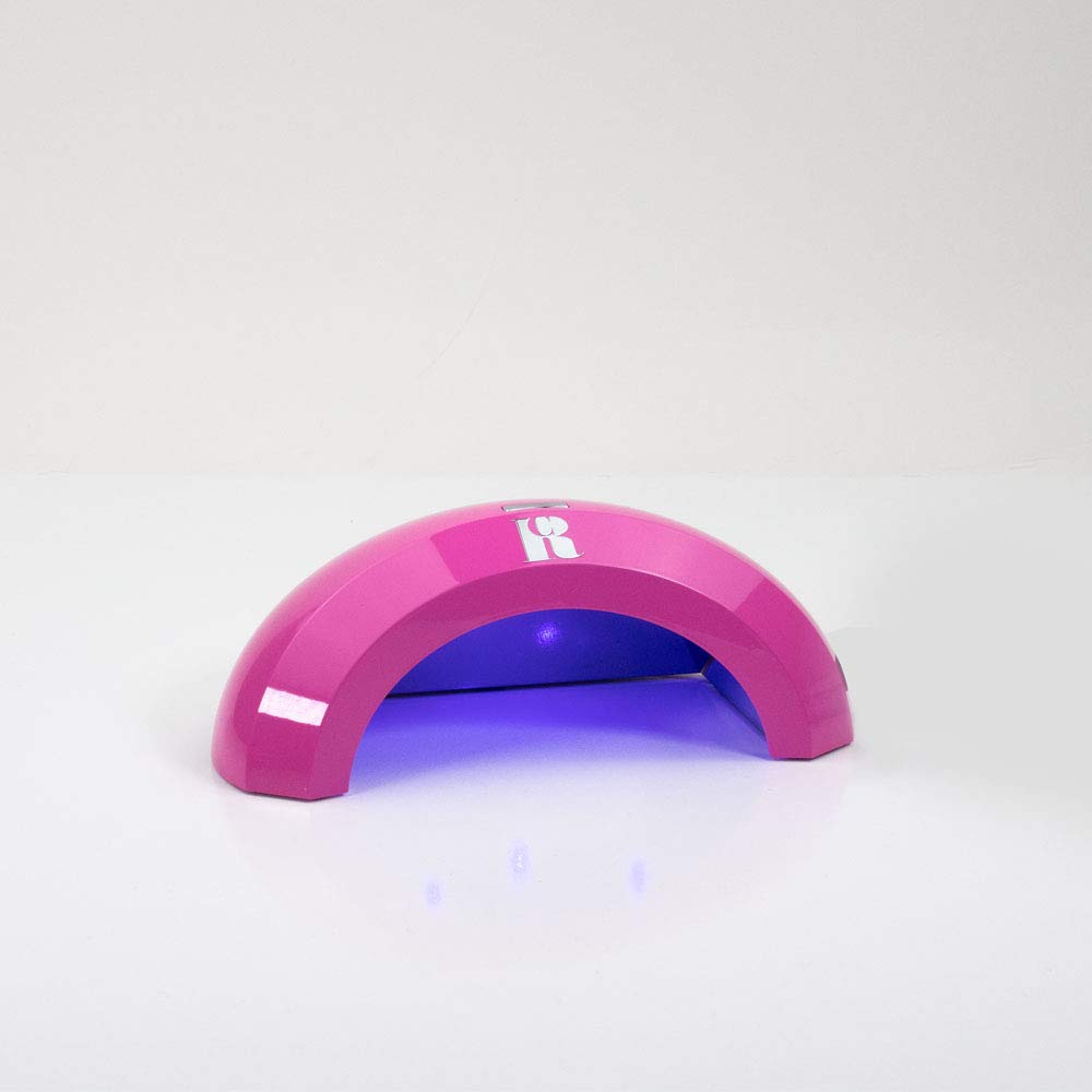 RC Red Carpet Manicure Pro Kit – Complete Gel Nail System with Pink Pro LED Light, Long-Lasting, Chip-Resistant Gel Nails Manicure Kit for Healthy, Glossy Nails at Home.