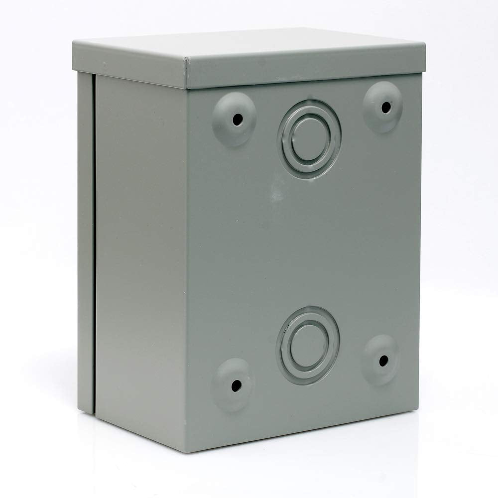 Leviton 60 Amp, 600 Volt, Toggle In Type 3R Enclosure, Double-Pole, AC Motor Starting Switch, Suitable as Motor Disconnect, Industrial Grade, N3602, Black