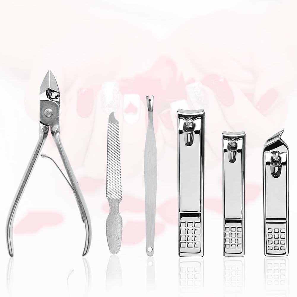 Cute Manicure Set for Women,Nail Clipper Grooming Kit for Teen Girls, Girlfriend, Wife, Mom,Small Gift Idea for Christmas Stocking Stuffers or Birthday Gift