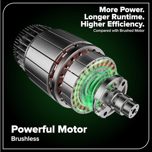 Greenworks 82V 25” Brushless (Self-Propelled) Cordless Lawn Mower, (2) 4.0Ah Batteries and Dual Port Rapid Charger (Great for Landscapers and Professionals)