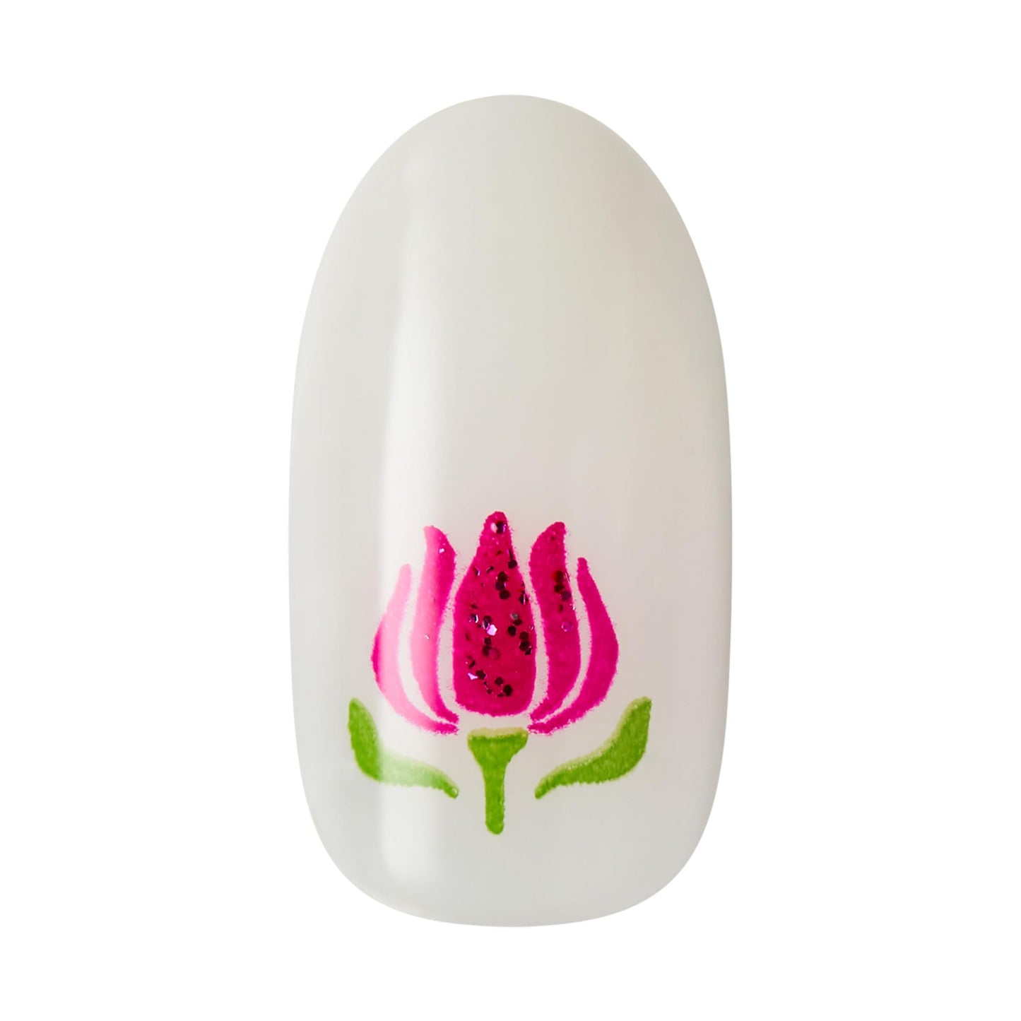 WICKED X imPRESS Press On Nails, New Improved Adhesive, Up To 10 Day Hold, ‘Beautifical’, White, Medium Oval, Includes 30 Fake Nails, 1 Prep Pad, 1 Manicure Stick, 1 Mini File