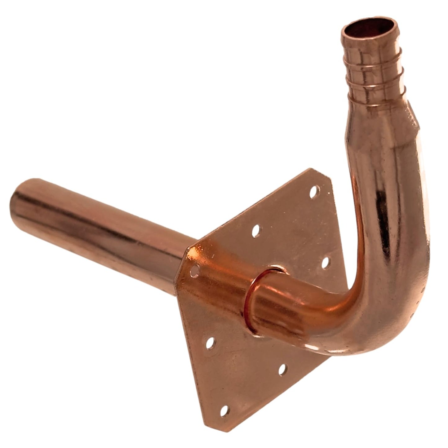 XFITTING 1/2 in Pex Stub Out Elbow with Flange, 3-1/2 in x 6 in, 25 Pieces
