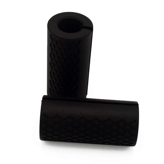 yuhqc Weight Bar Grips Fit Standard Barbell, Dumbell Handles, Thick Bar Training Adapter for Weightlifting & Cable Attachments Fitness Training Rope Grips for Body Arm Forearm Builder Strength (Black)