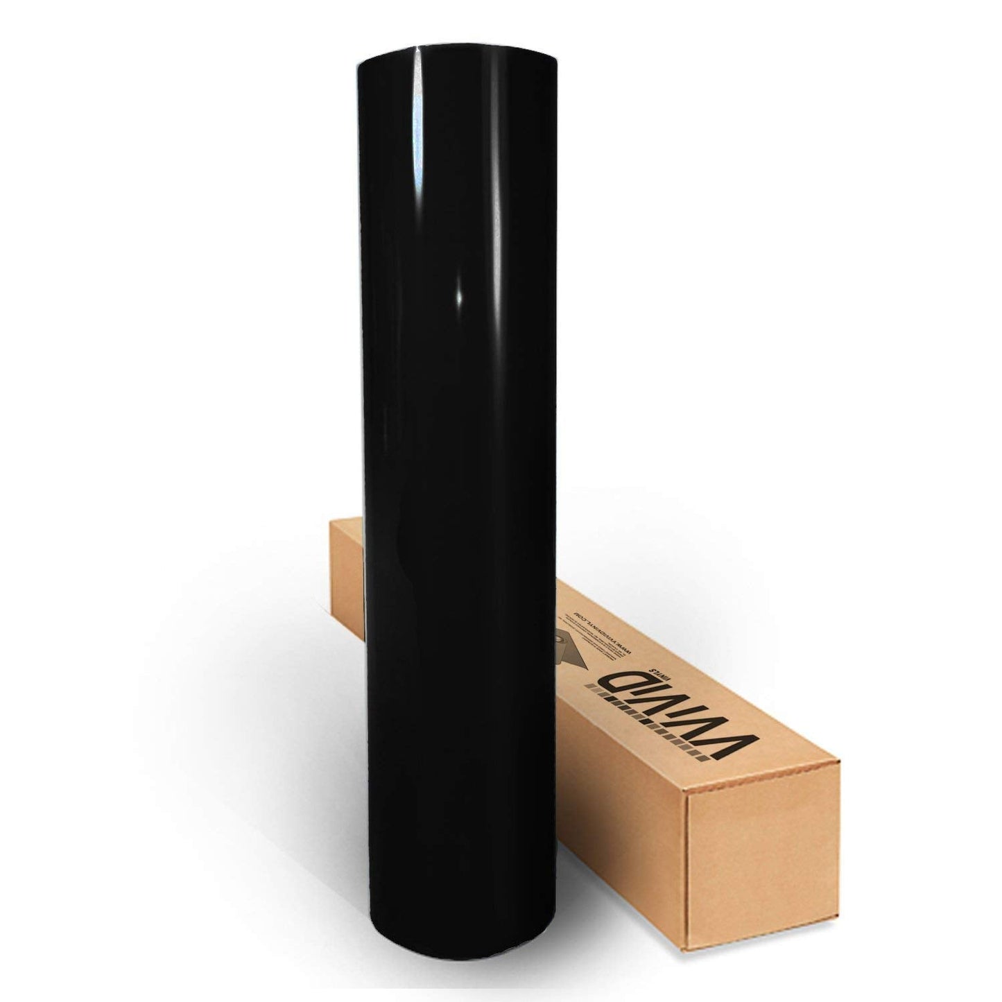 Black Gloss 5ft x 50ft Vinyl Wrap Roll with Air Release Technology