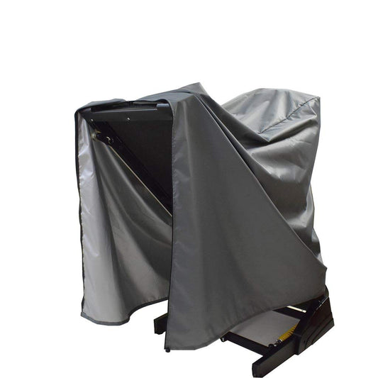 Mini Lustrous Treadmill Protective Cover - Folding Running Machine Dustproof Waterproof Cover for Indoor or Outdoor Use, 46" L x 38" W x 66" H (Gray)