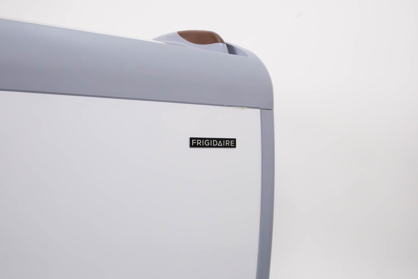 Frigidaire Commercial Chest Freezer for Ice Cream and Frozen Foods, Store Displayer, Glass Top Storage Case, 9 Cu. Ft. Bin, Rolling Caster Wheels, Adjustable Temperature, Energy Efficient Cooling