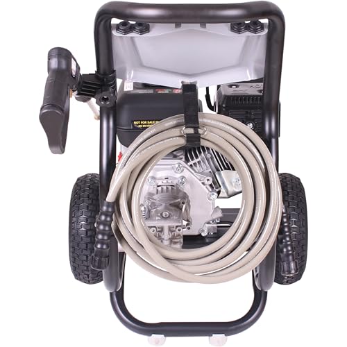 Simpson 3400 PSI Gas Pressure Washer, 2.5 GPM Residential Power Washer, Cold Water, 25' Hose, Clean Machine, 49-State Compliant (CM61083)