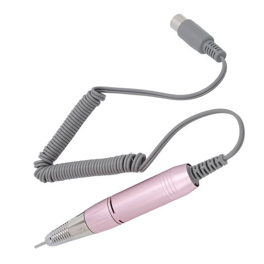 Moofey Nail Drill Pen Machine, Adjustable 3000 RPM Metal Electric Nail File, 12V 5 Pin Polishing Manicure Pedicure Accessories for Salon, Women