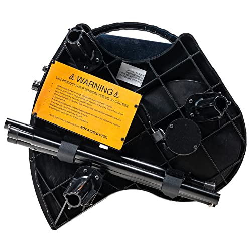 Franklin Pet Supply Co. Automatic Disc Launcher for Dogs - Ready Set Fetch Automatic Disc Tosser Dog Toy for Fetch - Portable Thrower Toy - Battery Powered