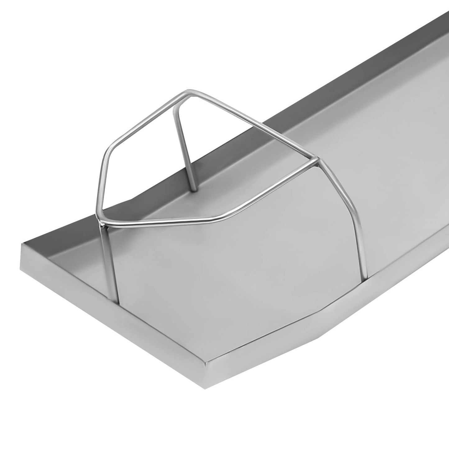 30'' x 8'' Concrete Knee Boards Slider Knee Boards, Concrete Stainless Steel Knee Boards with Knee Pads Pair Concrete Sliders Kneeboard Kneeler Board Stainless Steel Knee Boards for Concrete Work