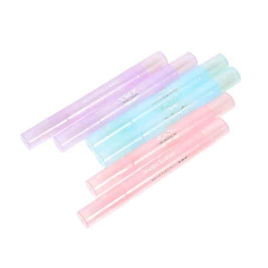 LOLIPPYY 6Pcs Nail Polish Corrector Pen Set Nail Art Correction Tool for Manicure Cuticle Touch-Up and Decontamination Suitable for Salon Use