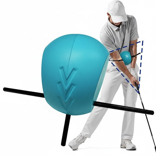 LOFIN Connector Golf Training Aid – Golf Swing Posture Corrector for Arm Alignment & Swing Tempo, Durable Golf Training Tool for Improving Rhythm, Flexibility, and Muscle Memory